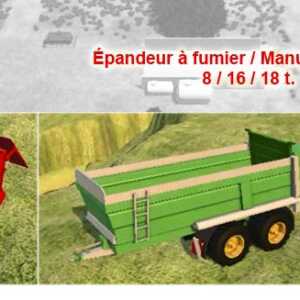 PFM manure spreader