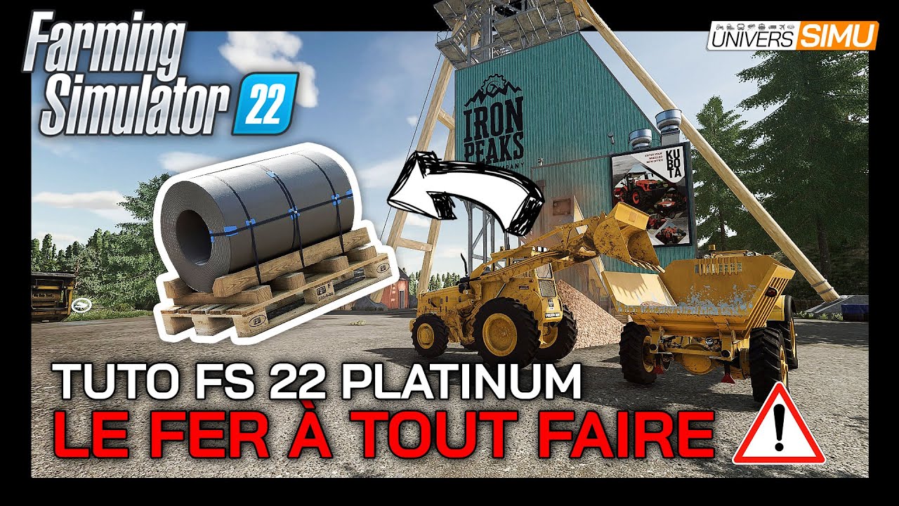 A REGARDER AVANT de jouer avec le DLC Platinum (Tuto Farming Simulator 22)