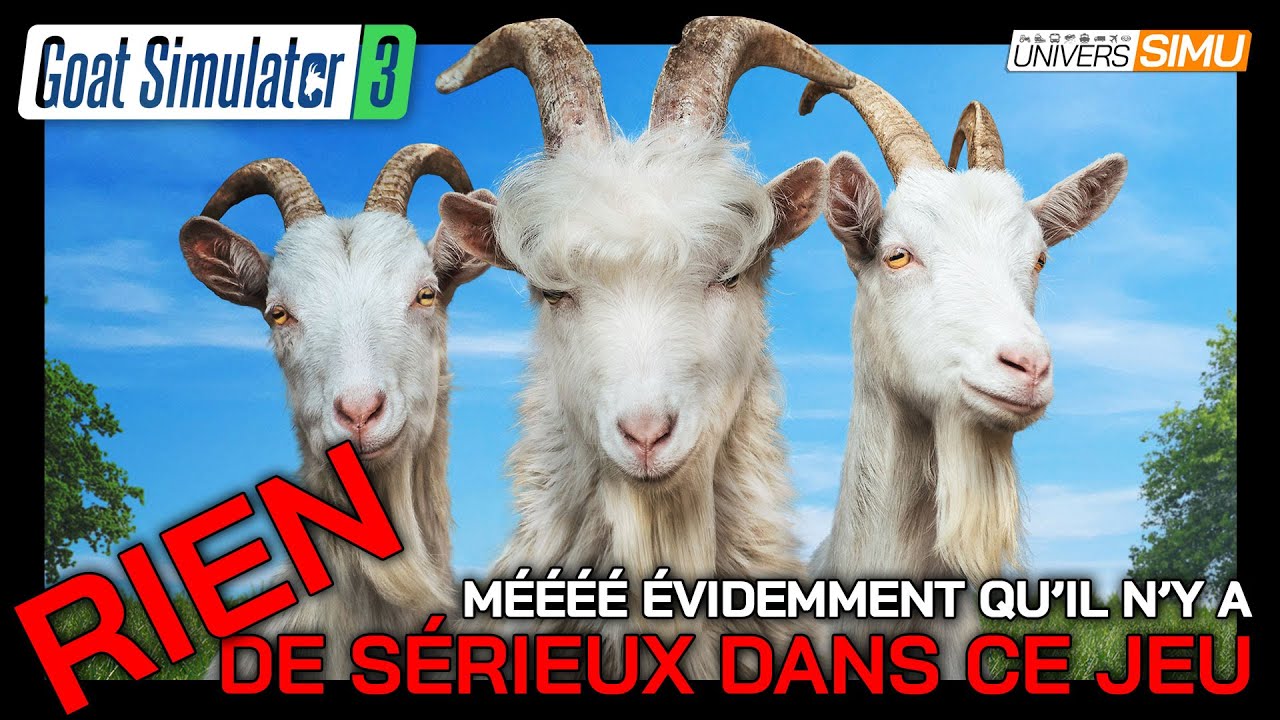 GOAT SIMULATOR 3 : Vous vous attendiez VRAIMENT à une simulation ?