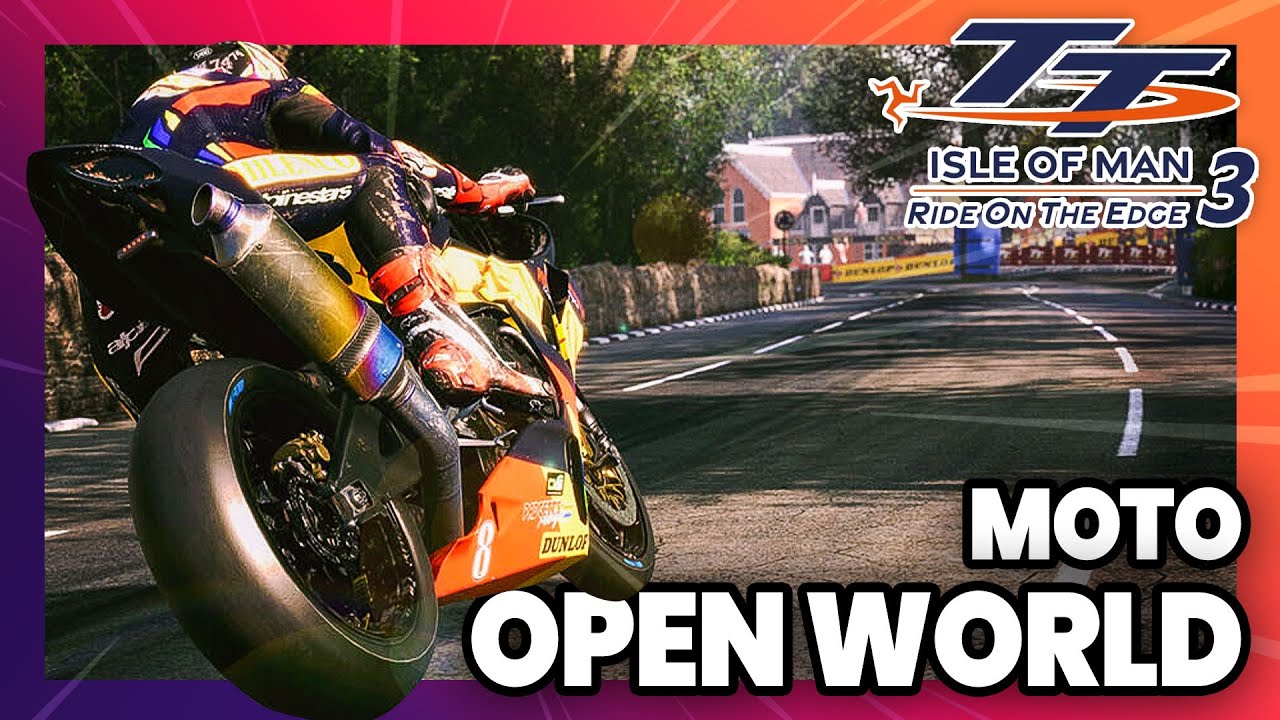 TT ISLE OF MAN 3 : Ride on the Edge (PC/PS4/PS5/Xbox) - Gameplay Découverte FR