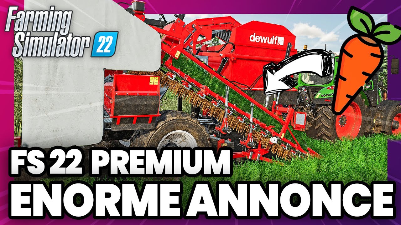 Farming Simulator 22 PREMIUM Edition et Extension ce 14 novembre