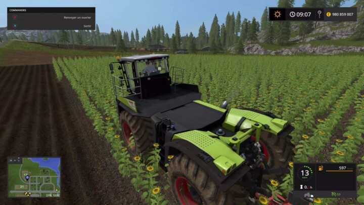 claas xerion 400 4500 5000 fs17 4