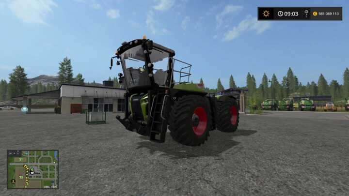 claas xerion 400 4500 5000 fs17 6