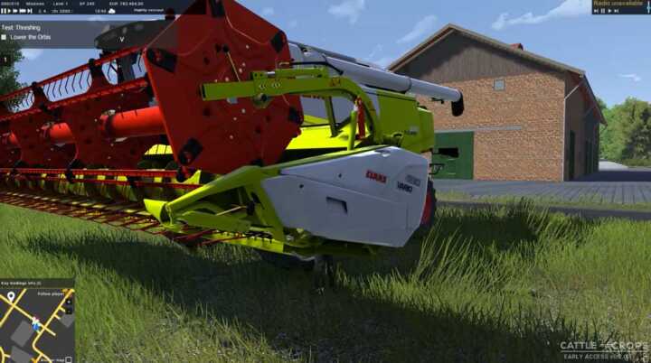 cattle and crops claas tucano 11