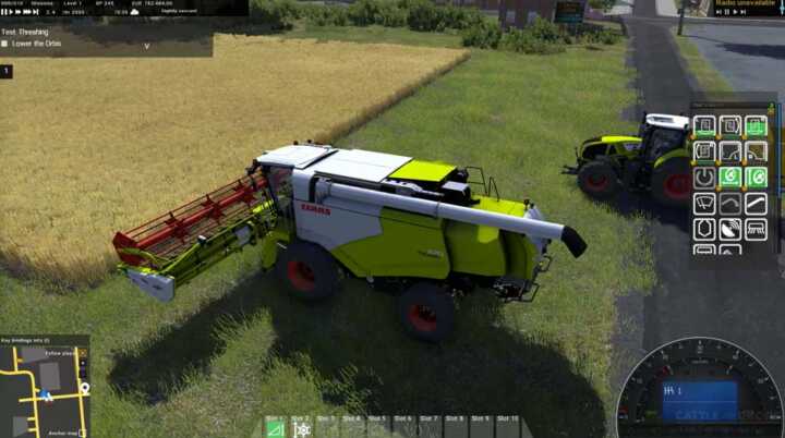 cattle and crops claas tucano 12