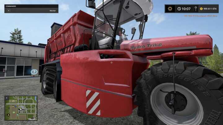 hydrotrike vervaet spreader fs17 4