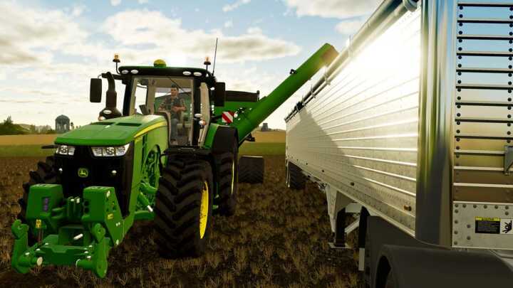 It's not just the tractor that's John Deere. The full-liner will present its entire range there.