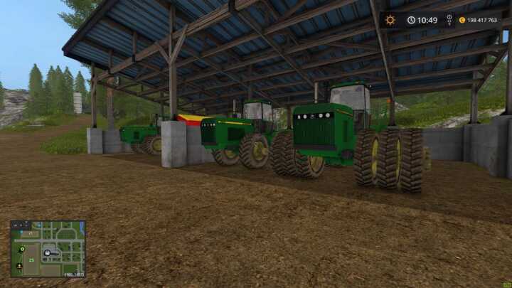 farming simulator 17 mod JD 8960 70 1