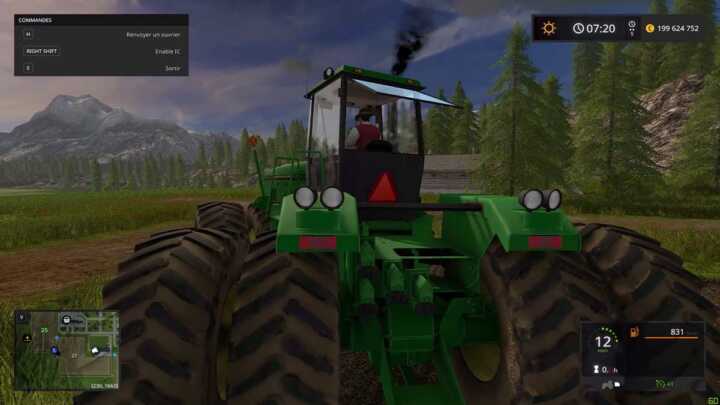 farming simulator 17 mod JD 8960 70 4