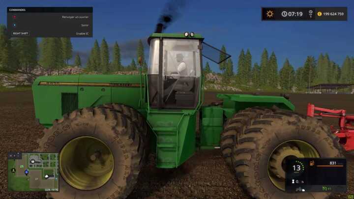 farming simulator 17 mod JD 8960 70 5
