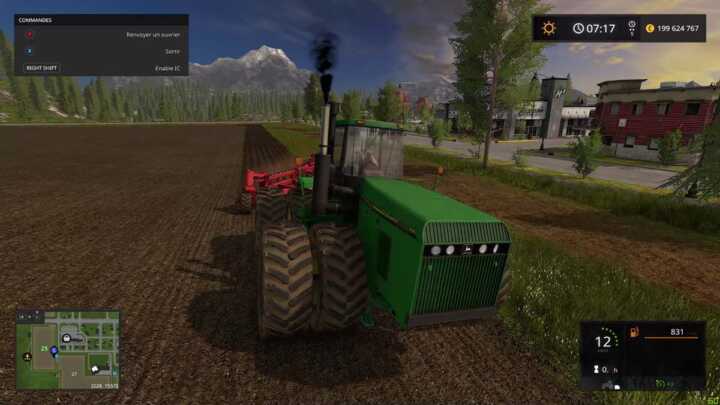 farming simulator 17 mod JD 8960 70 6
