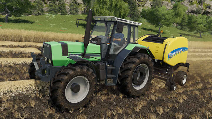 The Deutz AgroStar 66, a classic that was missing when the game was released yesterday.