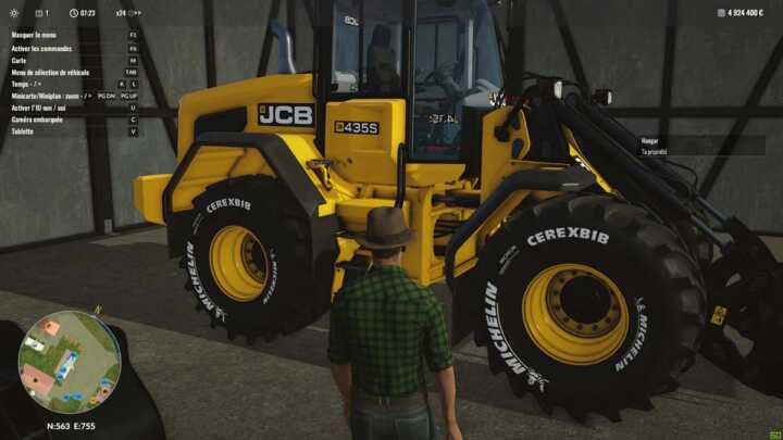 A JCB 435S as fans of the brand want to see.