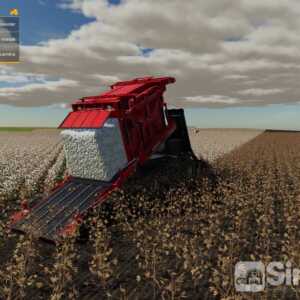 Le coton, une des nouvelles cultures de Farming Simulator 19.