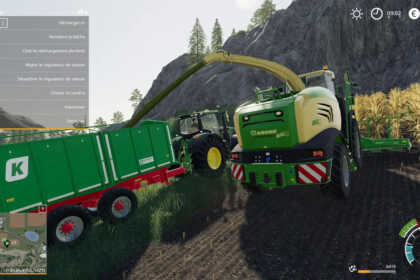 Krone reigns supreme over the forage harvester catalog of Giants Software's title.