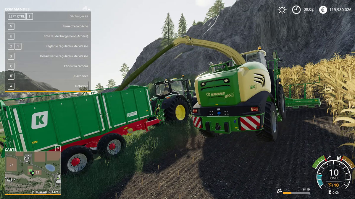 Krone règne en seul maître sur le catalogue ensileuse du titre de Giants Software.