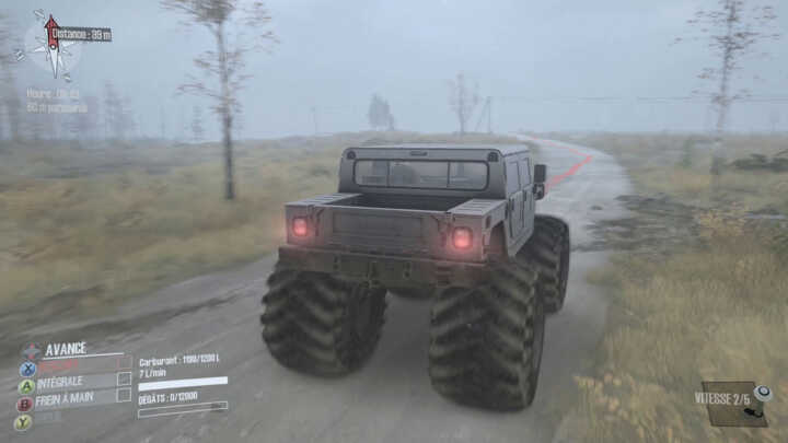 spintires mudrunner hummer h1 monster truck 3