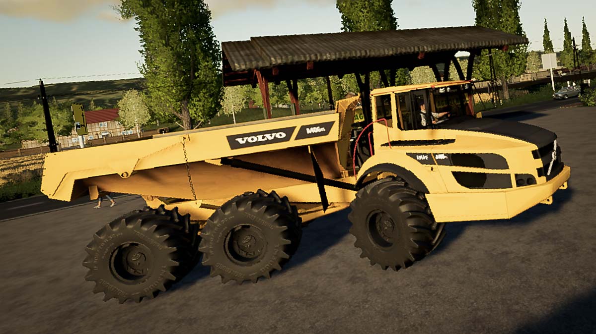 mod fs19 tp volvo a40g 4