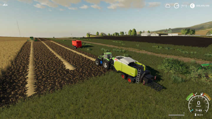 claas quadrant 5300 fs19 2