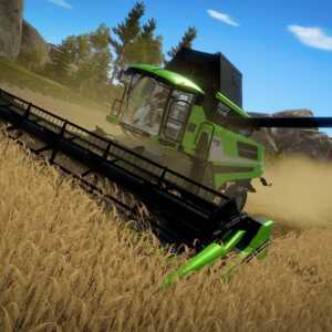 The Deutz Fahr C9206, a versatile harvester that finds its place in Pure Farming 2018.