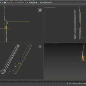 3dsmax modelisation piece