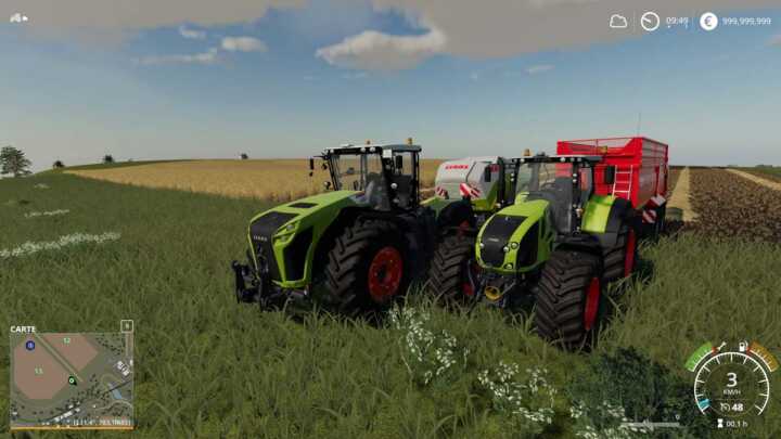 claas xerion axion fs19 5