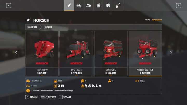 horsch agrovation fs19 1