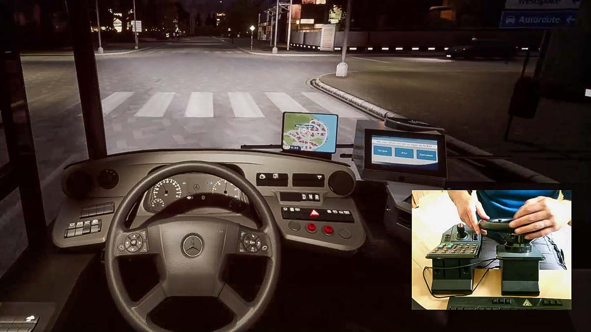 Saitek Precision Control Pack : Le volant Farming convient mieux aux bus !