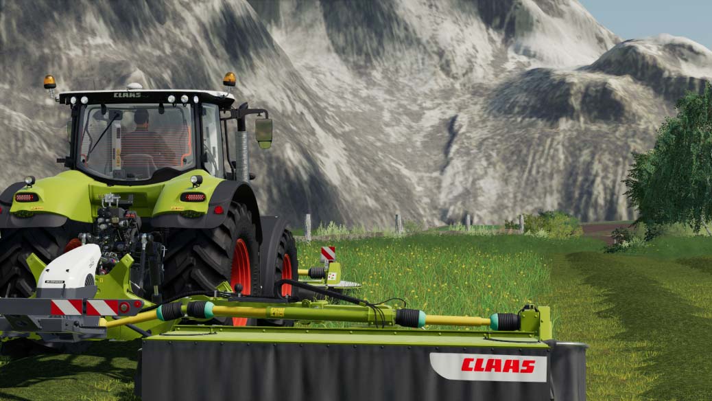 dlc claas faucheuse