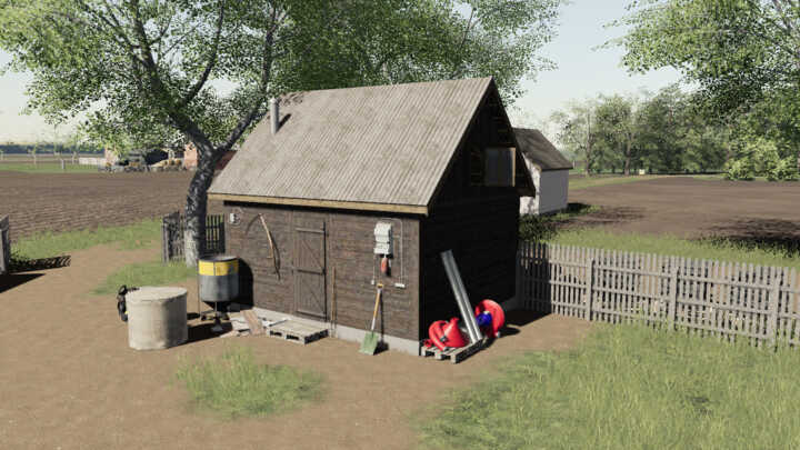 wooden cabin fs19 01