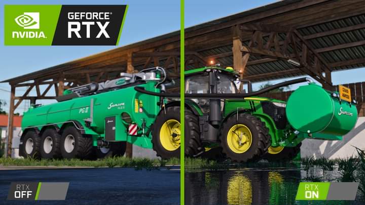 Fake news: Farming Simulator optimized nVidia RTX