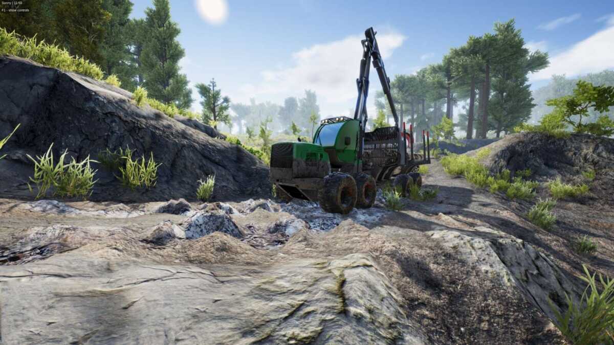 Lumberjack Simulator has been looking better in recent days