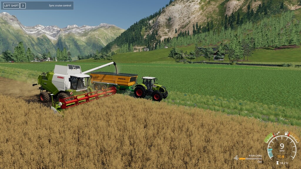 vehicle speed sync fs19