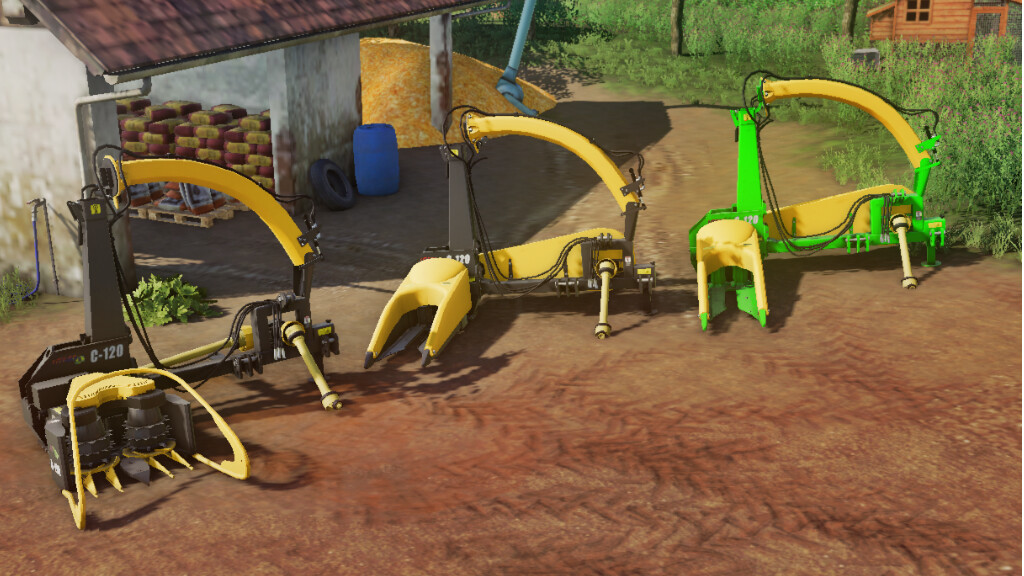 lizard c120 fs19 forage harvester