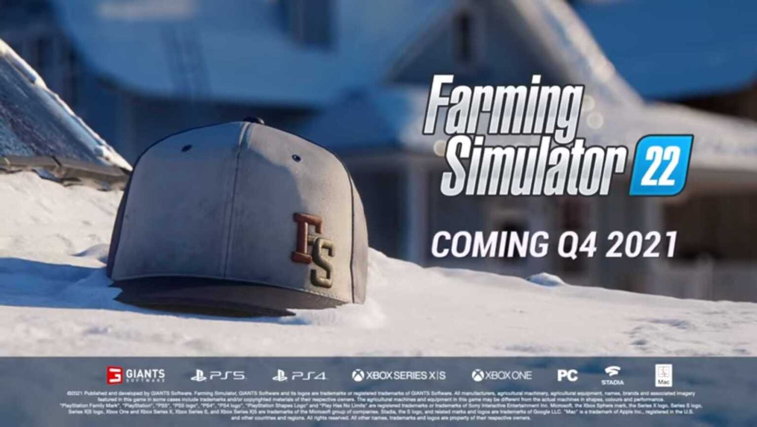 Farming Simulator 22: seasons mode, GPS, PS4, Xbox One, we take stock