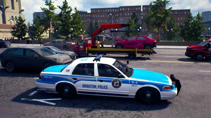 police simulator Towtruck