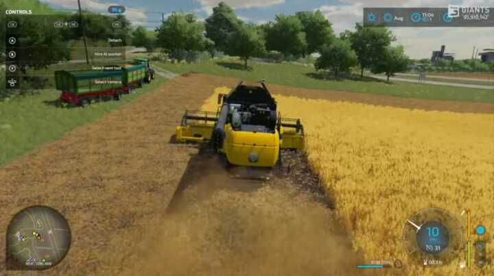 thatch particles 3d fs22