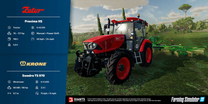 fs22 factsheet Zetor Krone