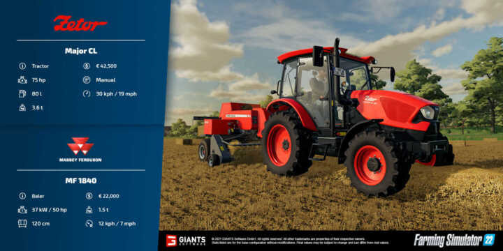 fs22 factsheet Zetor MF