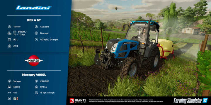 FS22 Landini Hardi