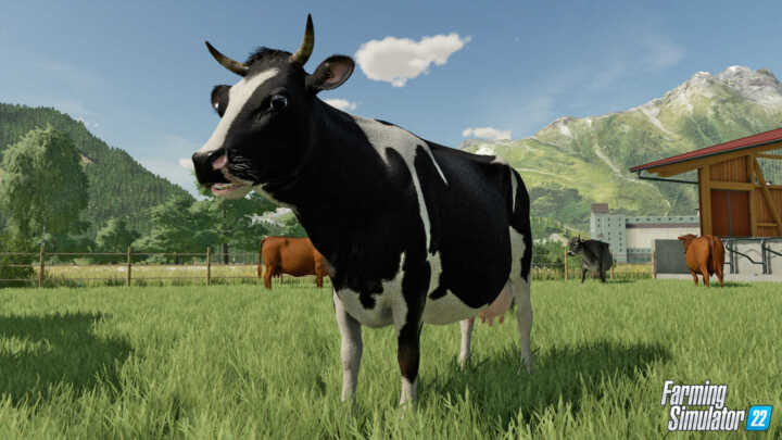 FS22 Cow 2 in