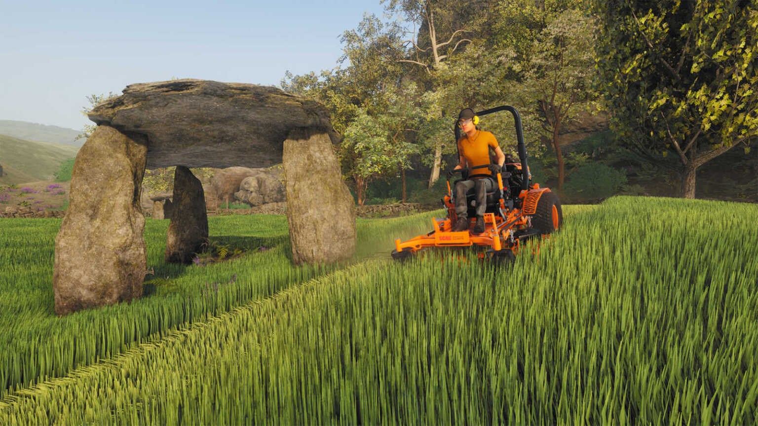 lawn mowing sim ancient britain dlc 03