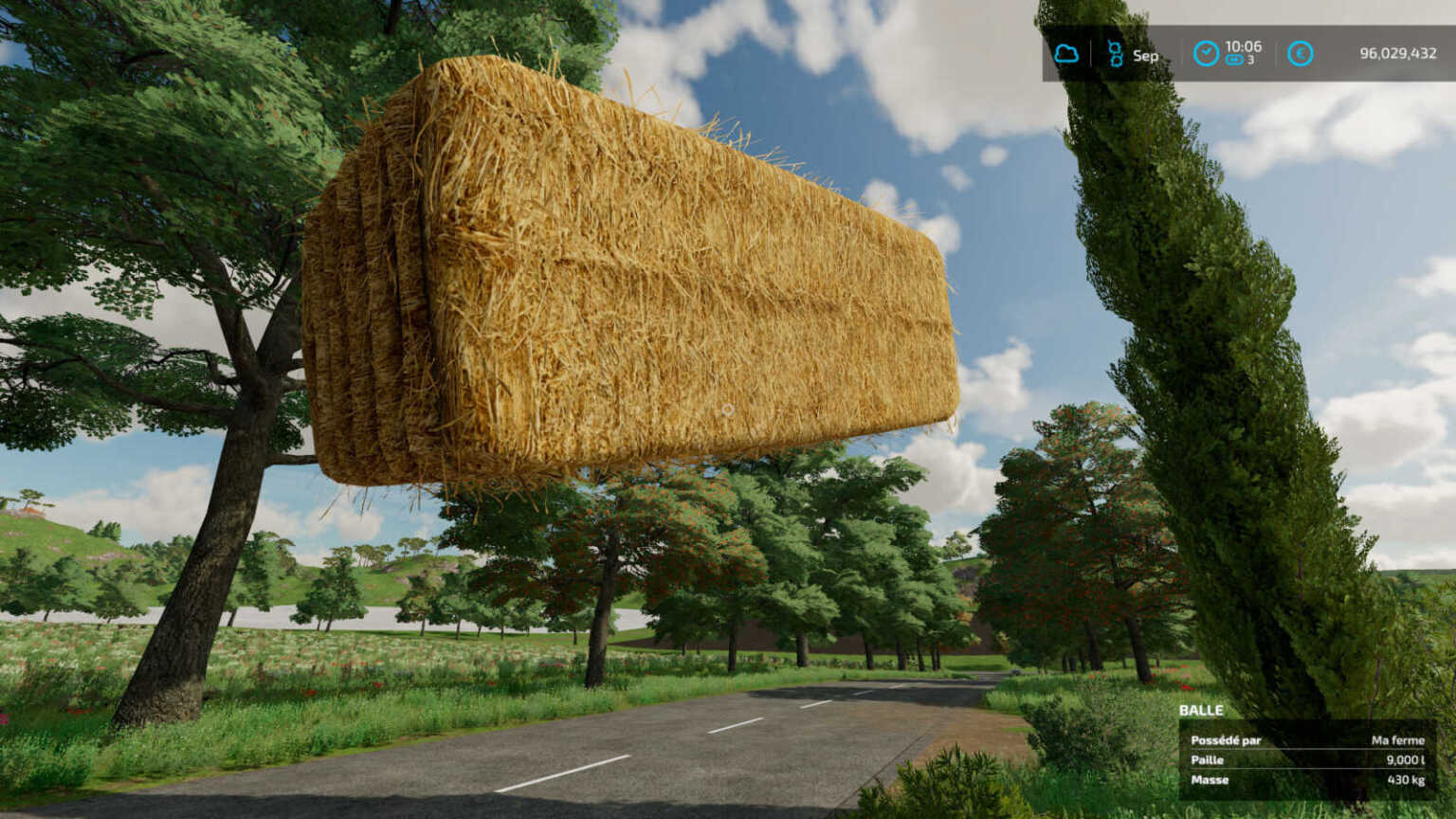 Lift heavy loads: the mod is available on Farming Simulator 22