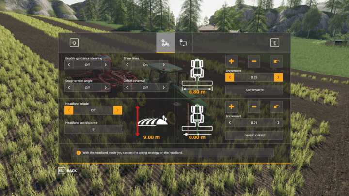 FS19 GUI