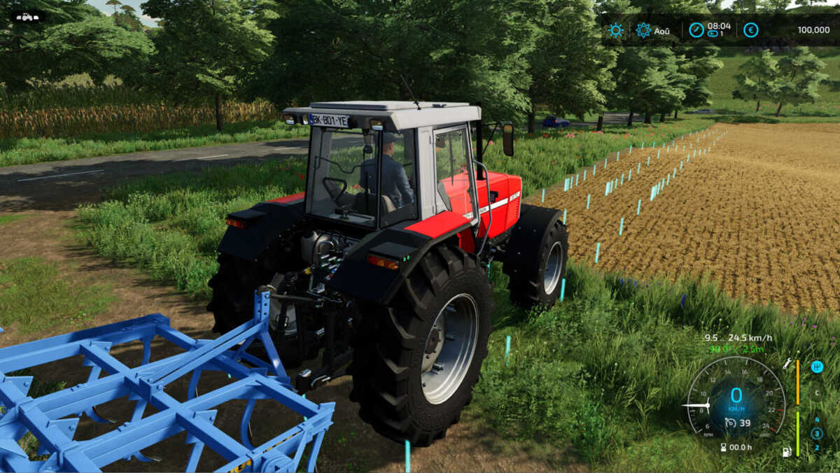 udtale notifikation Botanik Vehicle Control Addon (VCA) in development for Farming Simulator 22: a  taste of GPS