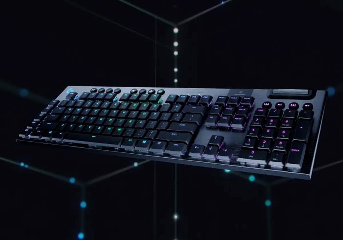 mechanical gaming keyboard logitech g g915 light