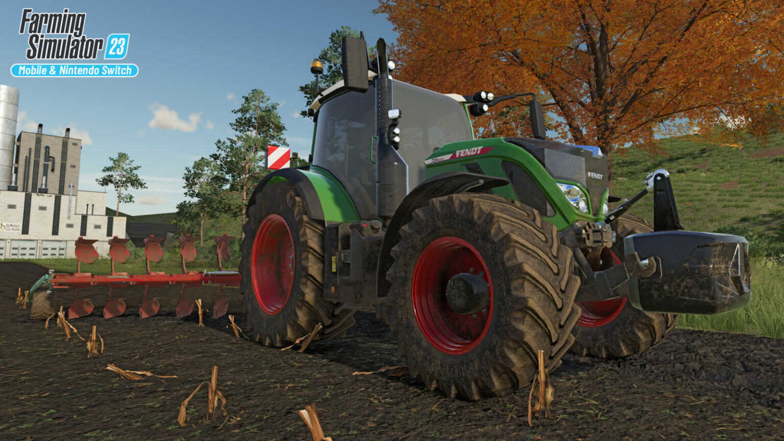 FS23 Plowing in