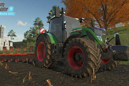 FS23 Plowing in