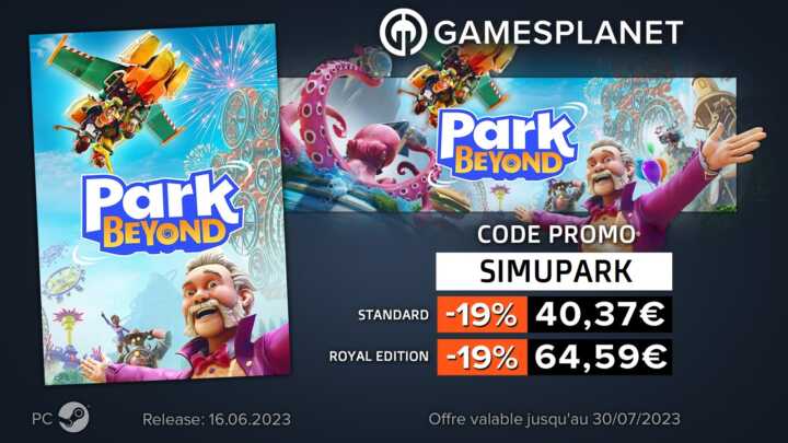 code promo SIMUPARK