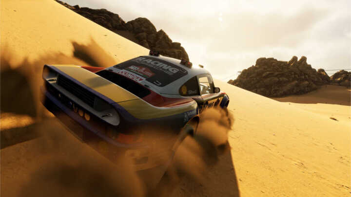 dakar desert rally Porsche1